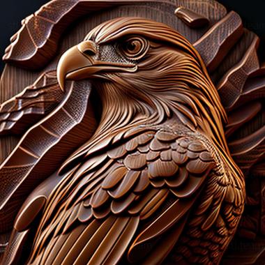 3D model Bird Of Prey (STL)